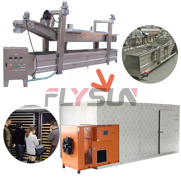 Mushroom Deep-frying and Drying Production Line