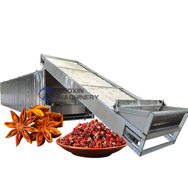 Star Anise Mesh Belt Drying Machine