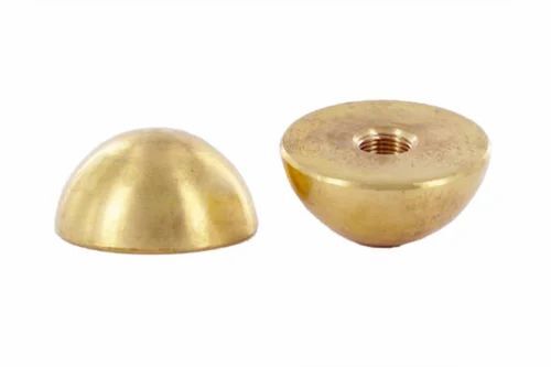 25mm Brass Half Dome Nut