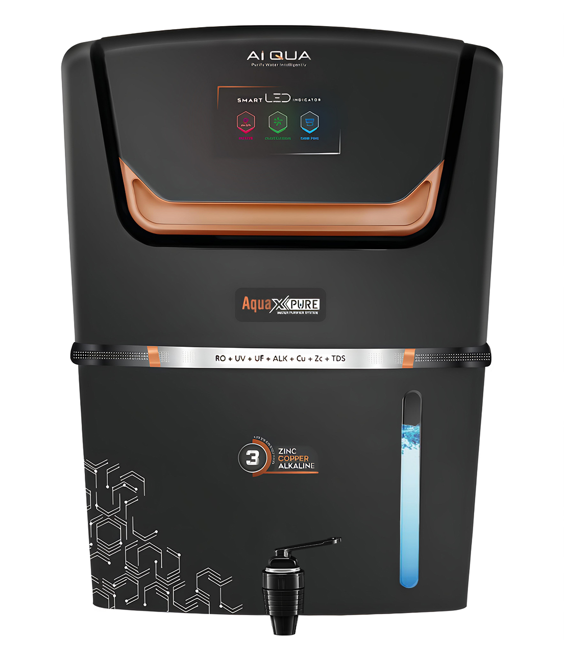 Aqua Ai Black Water Purifier - Application: Designed For Residential Home