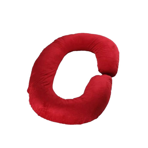 C Shape Red Maternity Pillow