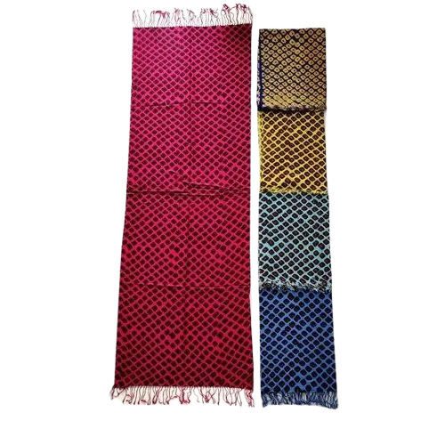 Ladies Pink Printed Stole