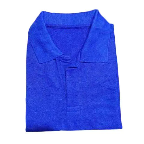 Mens Collar Plain T-Shirt