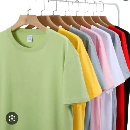 Round Neck Plain T Shirt
