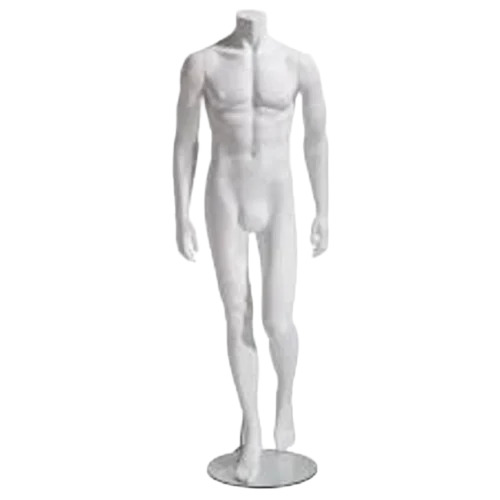 White Fiberglass Male Mannequin