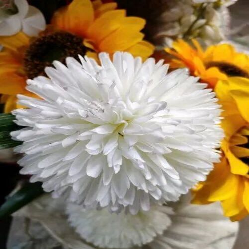 Artificial White Flower