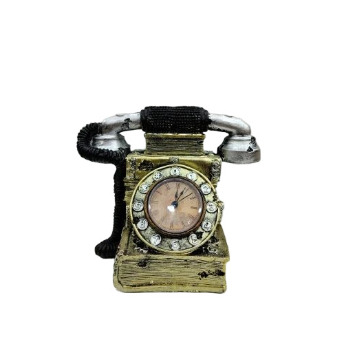 Telephone Table Clock