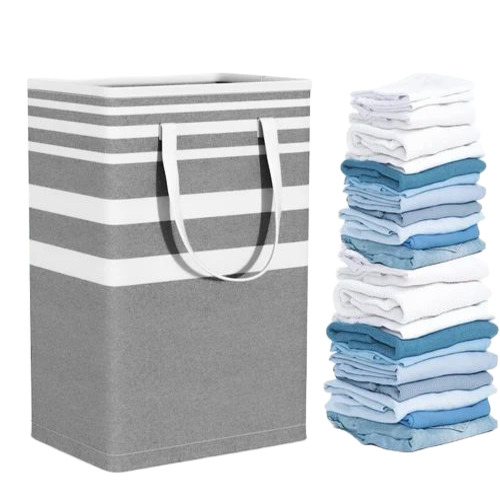 Grey Laundry Basket