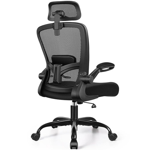 High Back Office Chair - Artwork: Carving