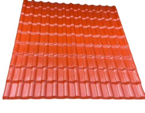 Orange Industrial Roofing Sheet