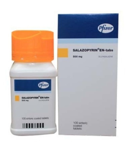 Salazopyrin 500 mg 100 Tablets