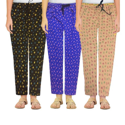 Cotton Printed Ladies Pyjama