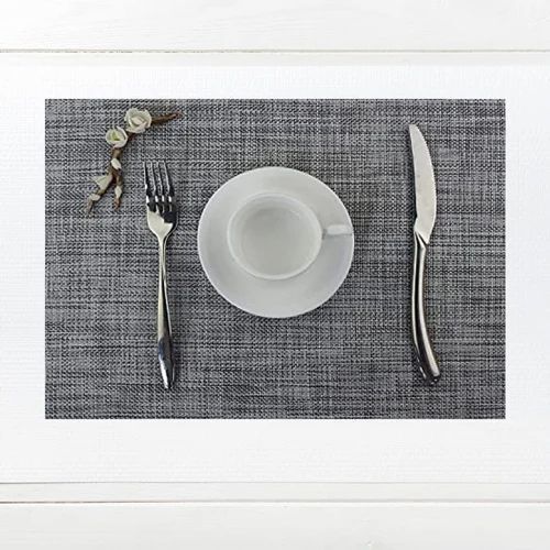 Grey Dining Table Mat Set