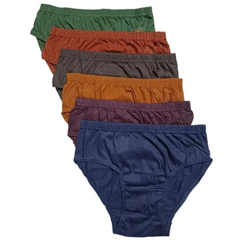 Ladies Plain Cotton Hipster Panties