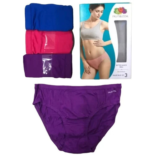 Ladies Plain Cotton Panties