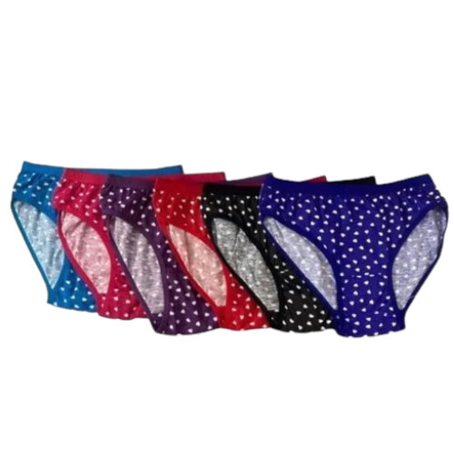 Ladies Printed Cotton Panties - Color: Available In Different Colors