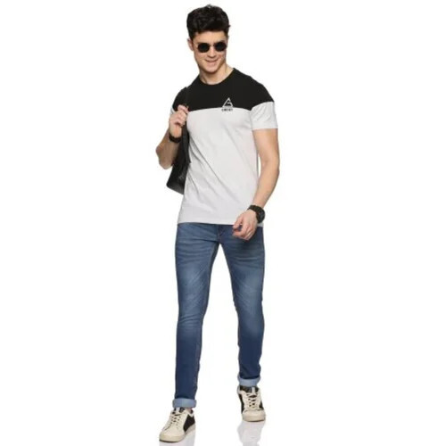 Round Neck Men T Shirt