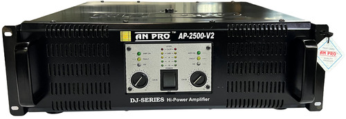 Ap-2500V2 Dj Amplifier - Color: Black
