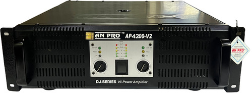 Ap-4200V2 High Power Amplifier - Color: Black