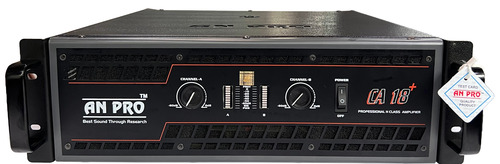 Ca 18 Dj Amplifier - Color: Black