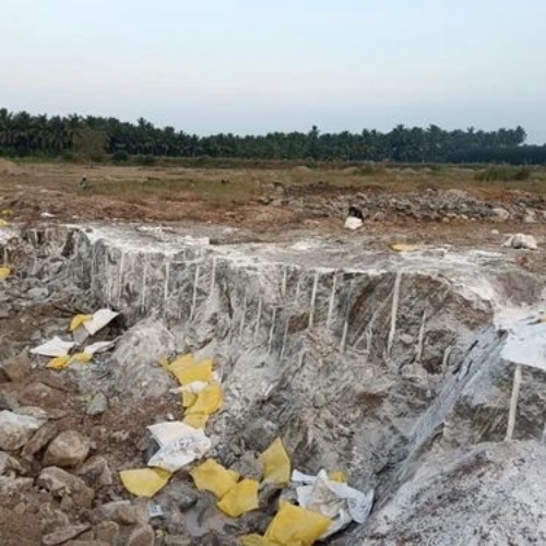 Concrete breaking chemical