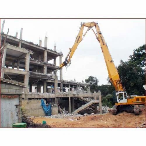 High reach excavator