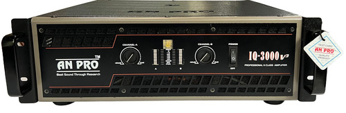 Iq-3000V3 Dj Amplifier - Color: Black