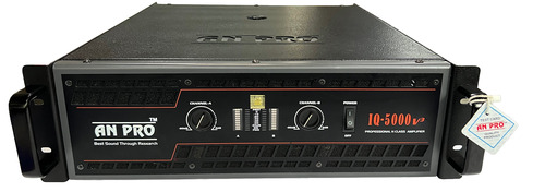 Iq-5000V3 Dj Amplifier - Color: Black