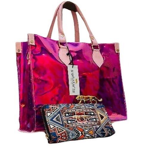Ladies Fancy Bags - Color: Pink