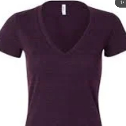 Ladies V Neck T Shirts