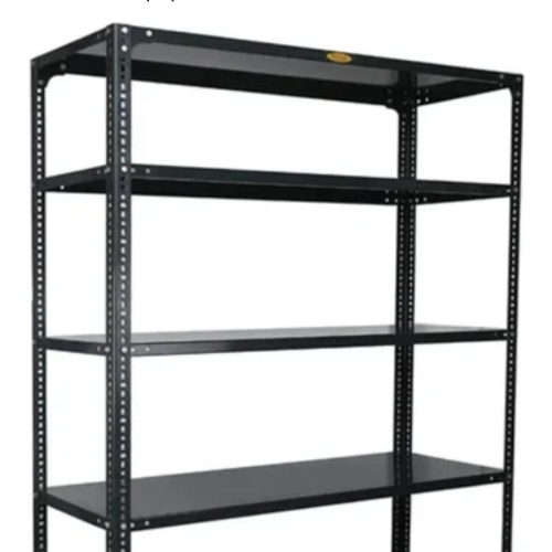 Rust Resistant Iron Rack - Black Metal Modern Design | Eco-Friendly Fireproof Standard UV & Water Resistant