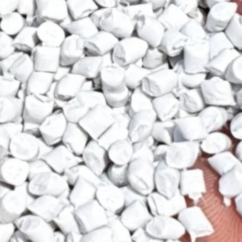 White Plastic Granules