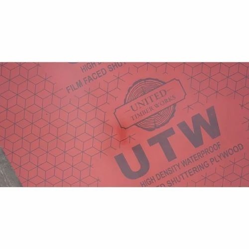 12 Mm 34 Kg Utw Waterproof Film Faced Shuttering Plywood