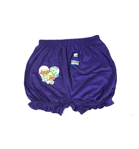 Blue Cotton Baby Bloomer