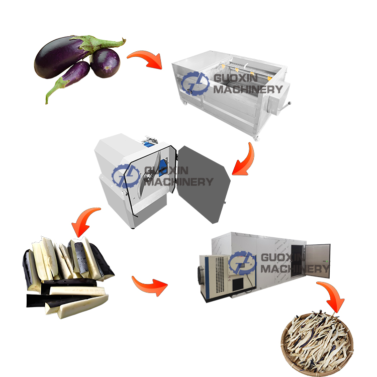 Potato Washing Slicing and Drying Production Line
