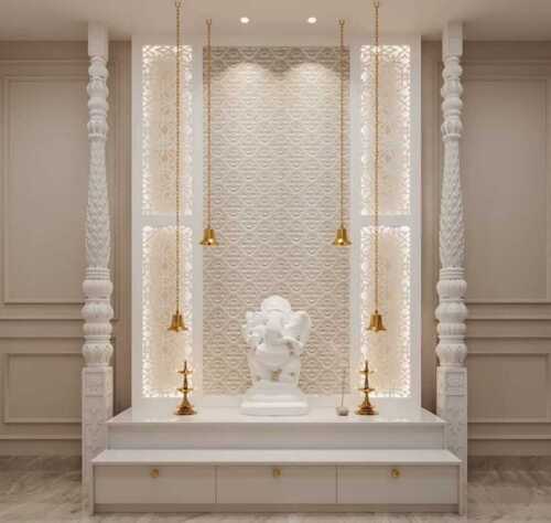 White Home Decor Marble Temple - Product Type: Sculpture