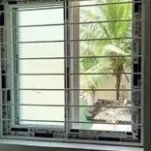 3-8 mm upvc sliding window with mesh with grills