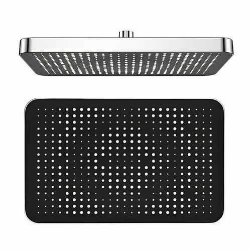 Cloud Black Premium Abs Overhead Shower