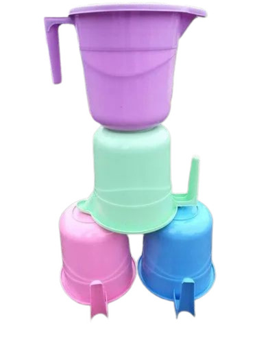 Multi Color Plastic Bath Mugs
