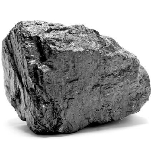 Raw coal