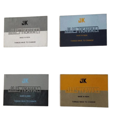 50x32mm Pu Printed Garment Label