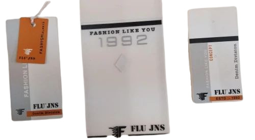 70gsm Hard Paper Printed Garment Labels