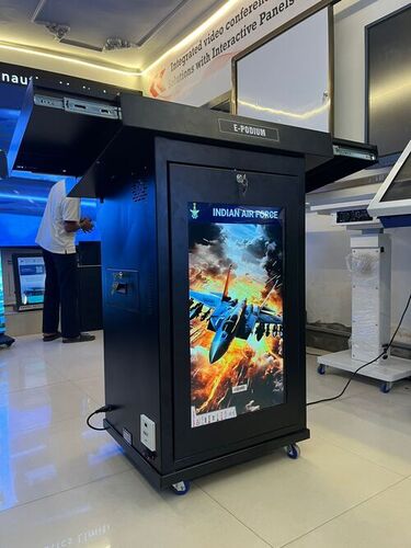 Advanced Dual Display Podium - Aspect Ratio: 16:9