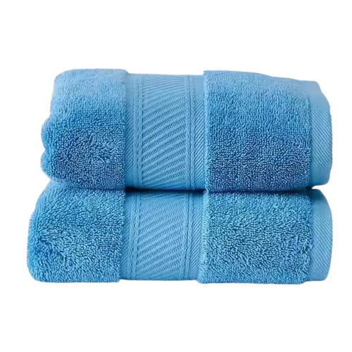 Cotton Plain Bath Towel - Regular Size: 27X54 Inches