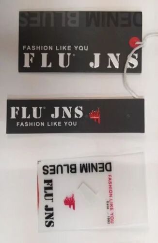 Hard Paper Jeans Clothing Labels
