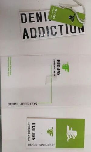 Hard Paper Printed Garment Tag