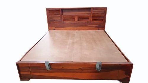 King Size Wooden Double Bed
