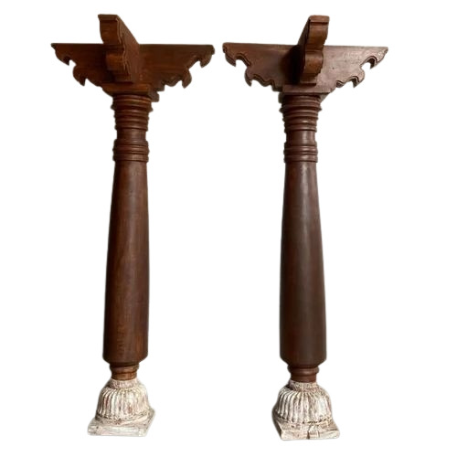 Wooden Pillar 7 Inch
