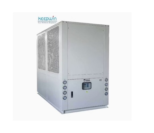 2.3t/H Water Consumption 110 Cfm Compressor Flow Rate Industrial Water Cooled Chillers