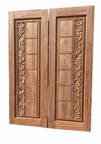 90 Inch Teak Wood Double Door